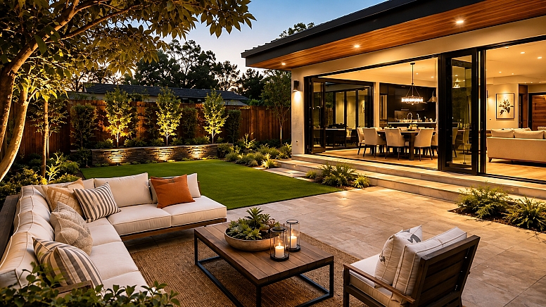 golden twilight garden retreat