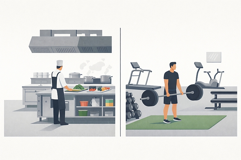 Designing High Performance Industrial Spaces Kitchens Gyms
