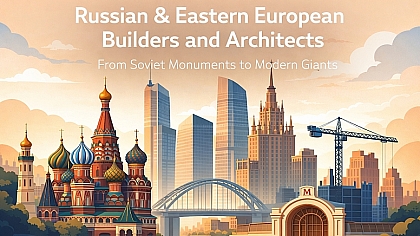 Russian & Eastern European Builders and Architects: From Soviet Monuments to Modern Giants